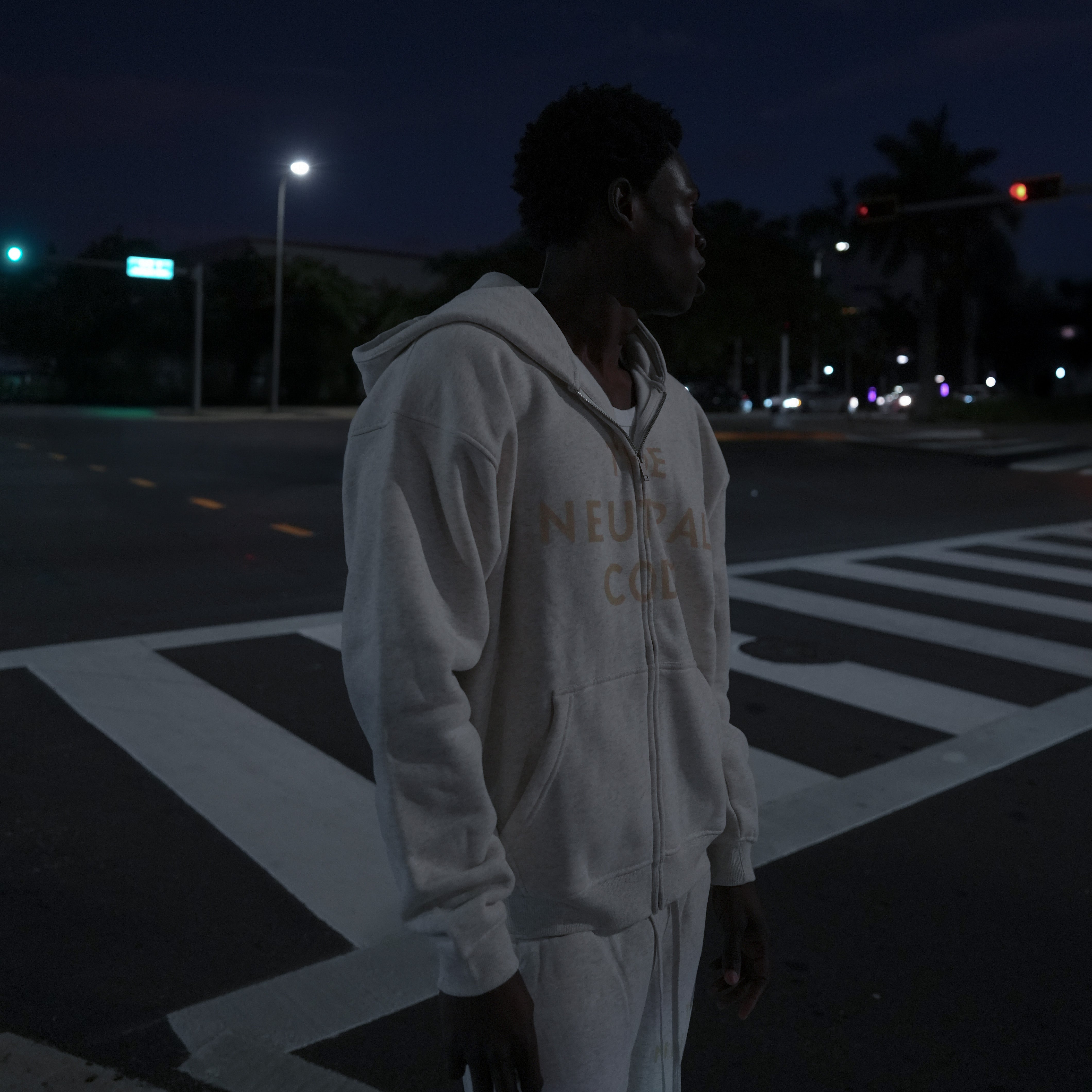 GREY CODE / HOODIE & PANTS SET