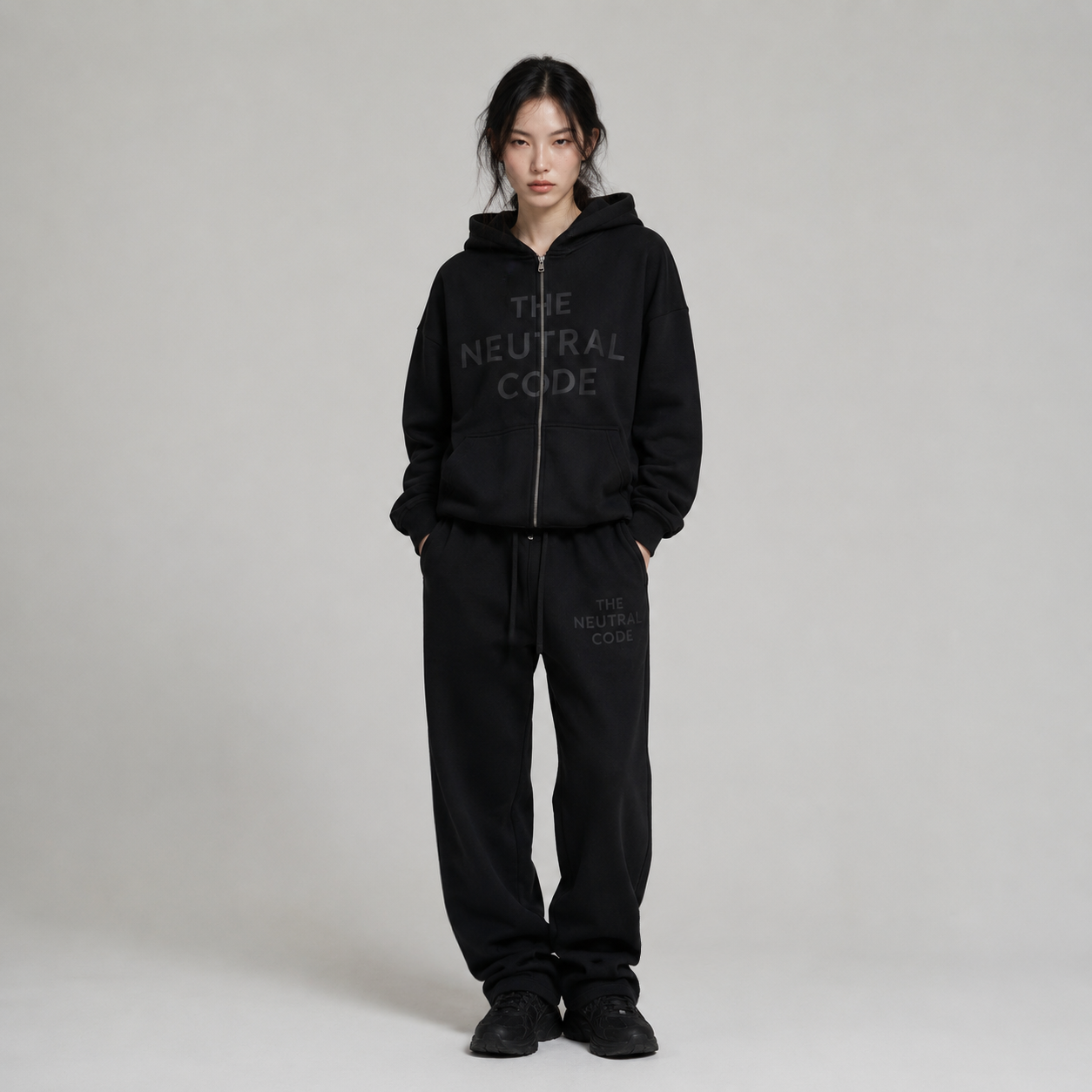 CODE / HOODIE & PANTS SET B